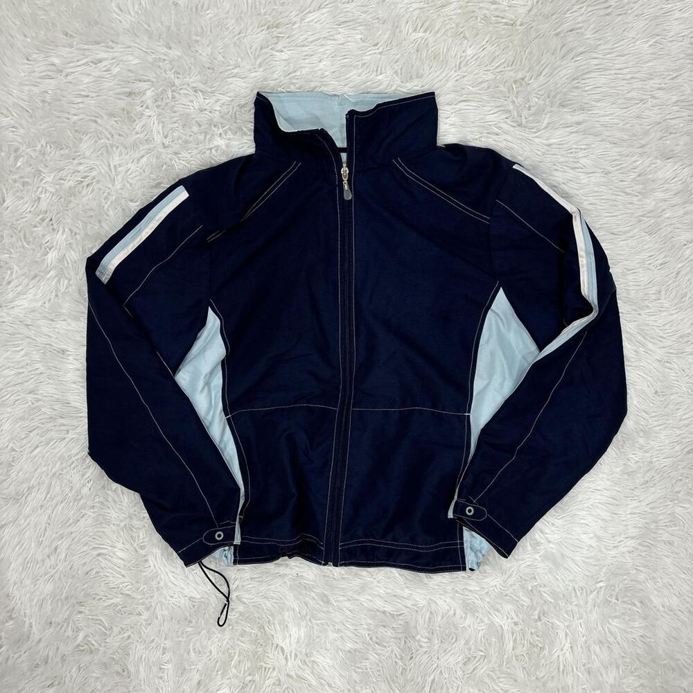 Vintage navy / multi blue lightweight jacket
